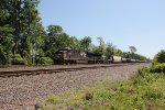 NS 7616 and 3632 take train 65K through Cove PA at Milepost 116